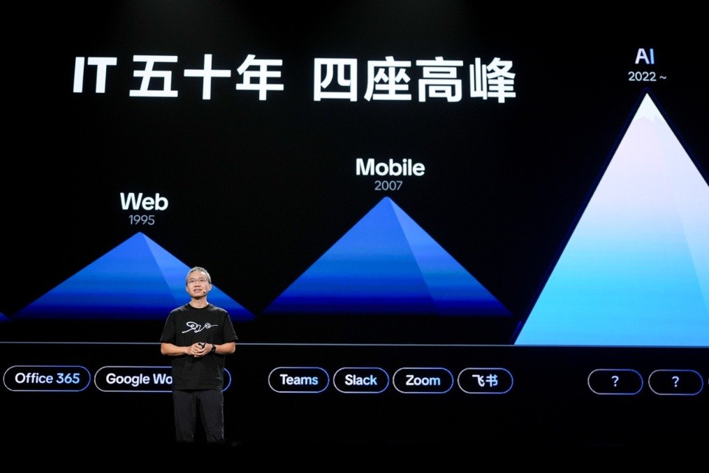 梁汝波最新演讲：AI高峰远超PC/Web/移动互联网 字节必须勇攀高峰